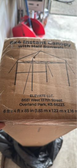 Brand New Canopy with Half Sunwall