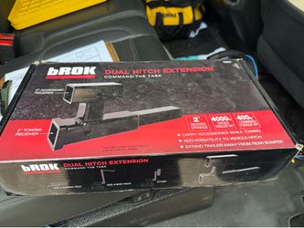 Dual hitch extension
