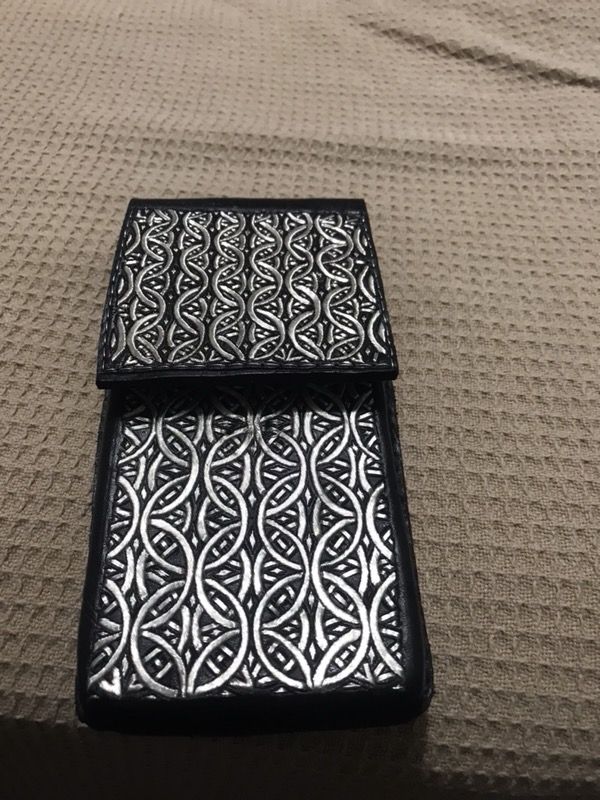 🎁📲FUNDA PARA CELULAR DE HILO DE PLATA🎁📲