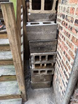 8-in W x 8-in H x 16-in L Cored Concrete Block