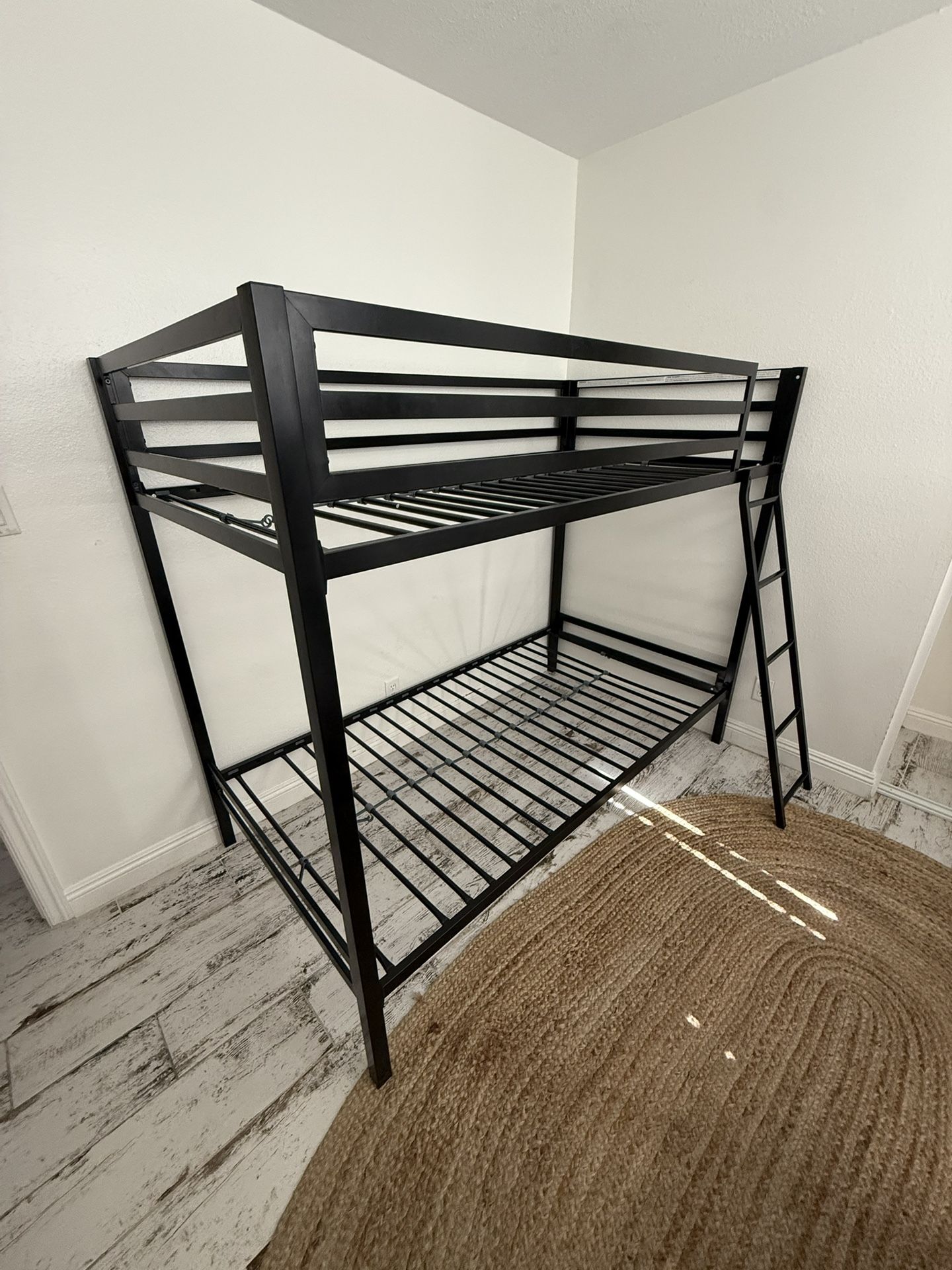 Black Metal Twin Bed Frame