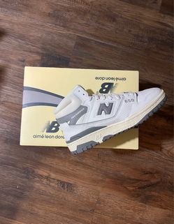 New Balance 650R x Aime Leon Dore White Grey sz 9.5