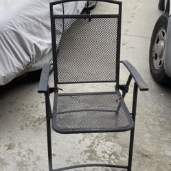 Folding Metal Chair For Beach/ Camping/ Patio