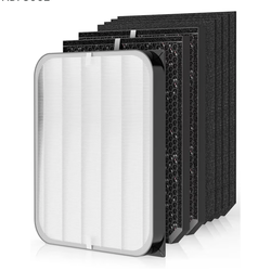 Filtros de repuesto Ecofort 3500 compatibles con purificadores de aire Air Doctor 3000 3i, incluye 1 filtro de alta eficiencia, 2 filtros de c