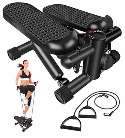 Stepper hidráulico fitness con monitor