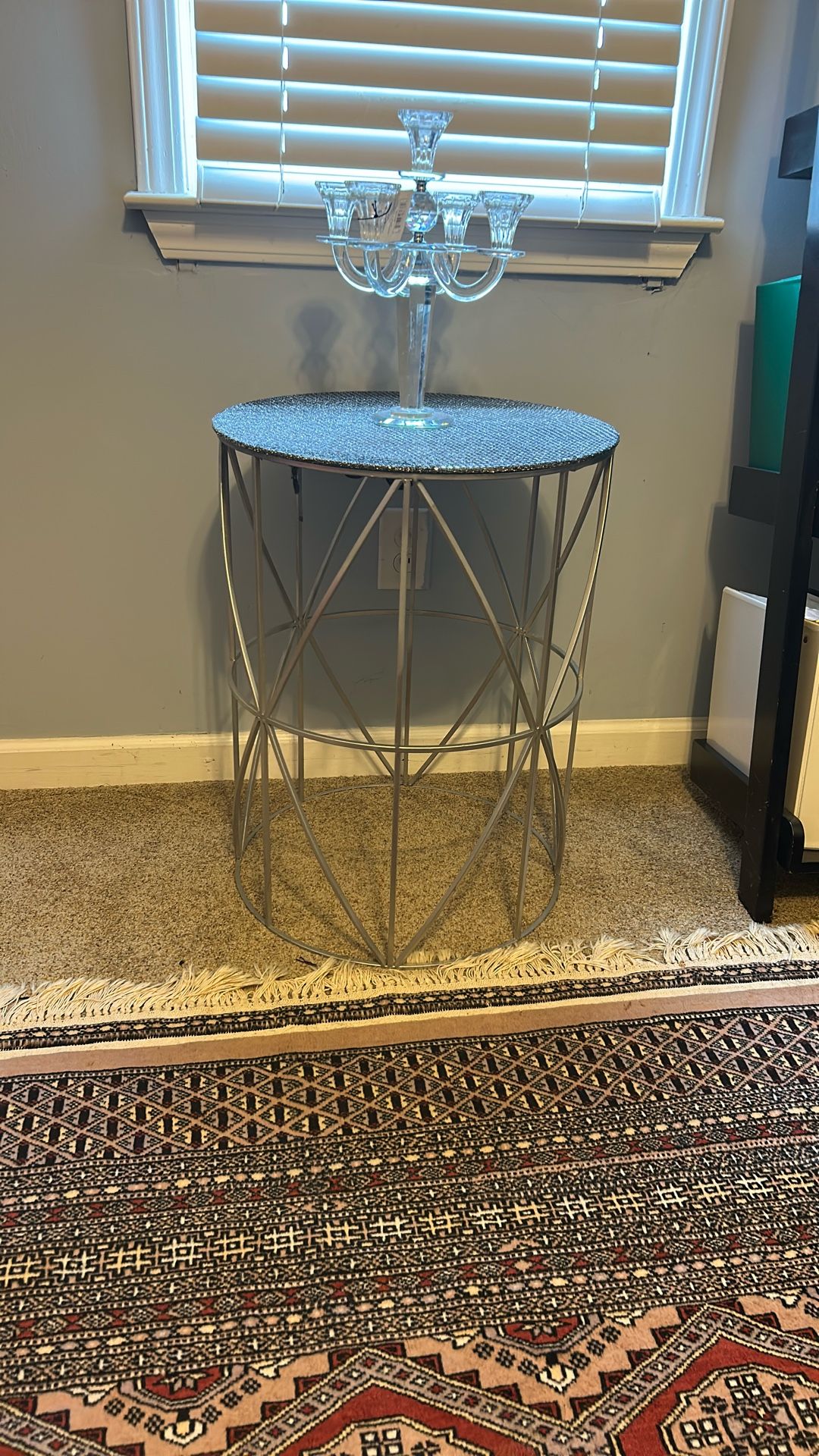 Top End Table Chrome