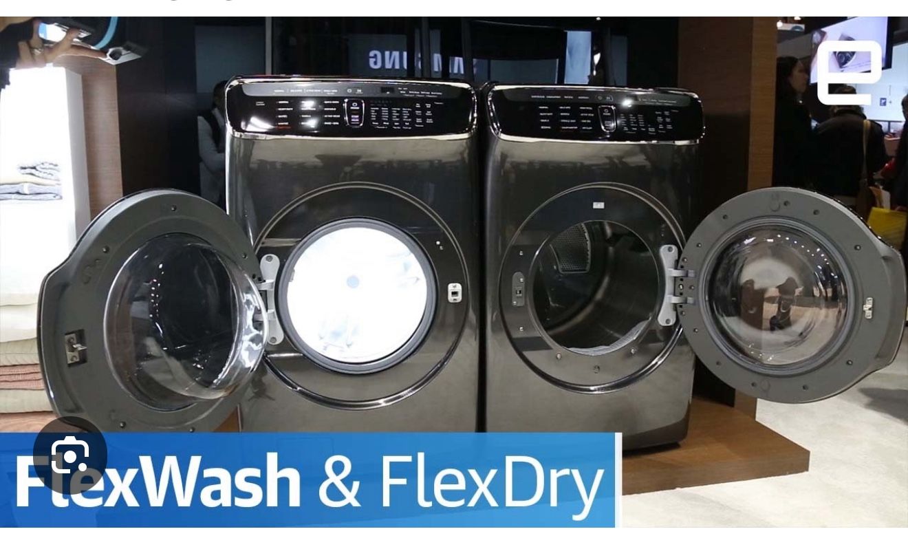 Samsung Flex Washer And GAS Dryer - Excellent Condition