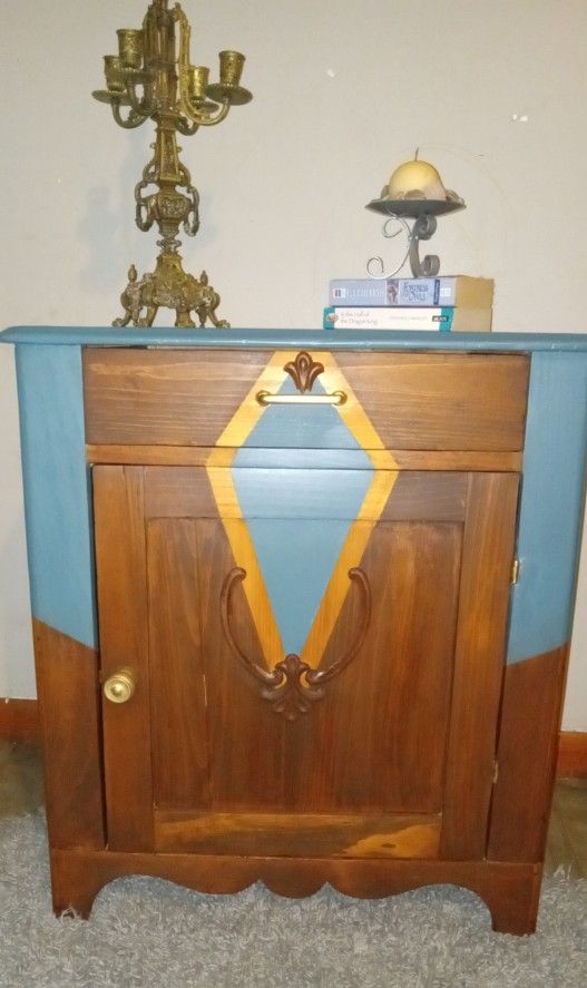 Antique Dry Sink/ Jelly Cabinet