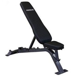 New Body Solid PowerLine Flat Incline Decline Utility Dumbbell Bench PFID150