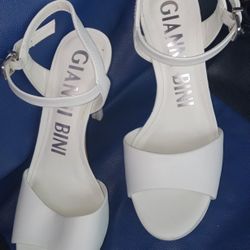 GIANNI BINI WHITE SHOES (NEW)