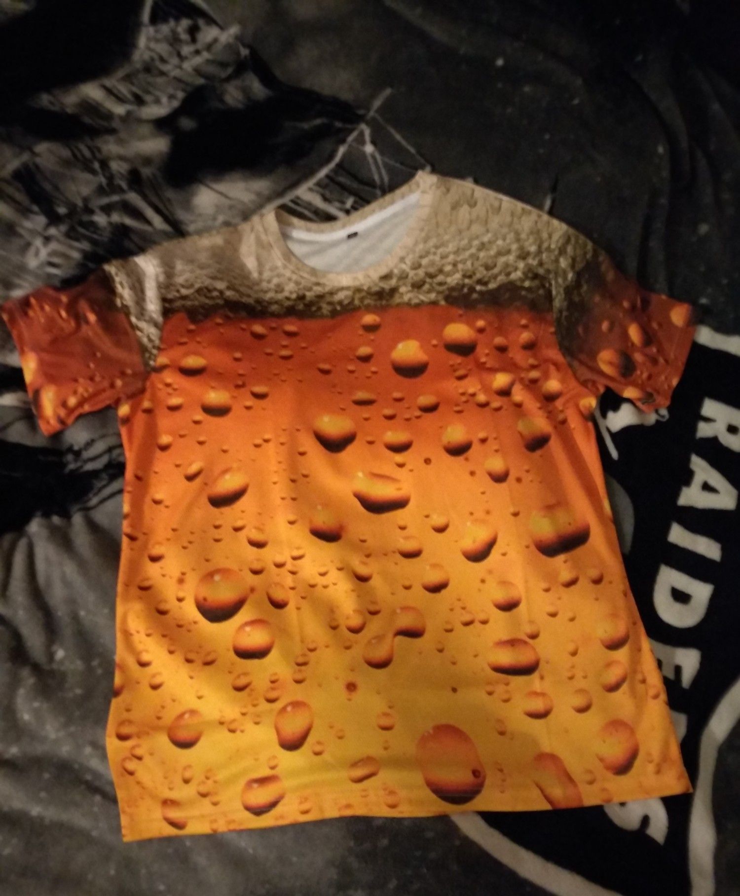 3D BEER Bubbles T-Shirt