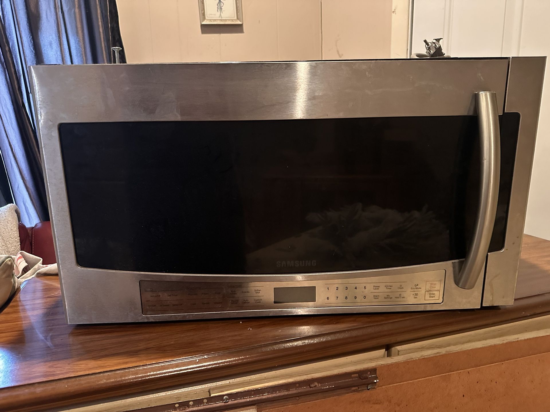 $75??? ITS YOURS!!! Samsung 1.7 kW 30” Microwave
