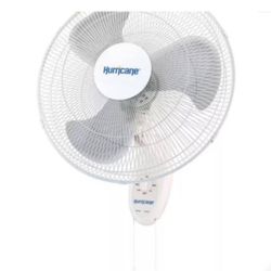 Hurricane Supreme 16 and 18"  Ocillating 3 Speed Wall Mount