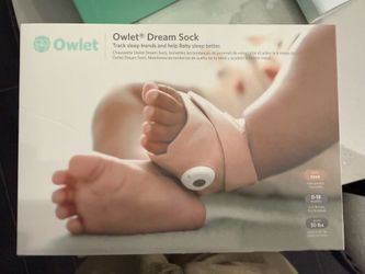Owlet Dream Sock Smart Baby Monitor – Dusty Rose