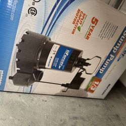 Sump pump