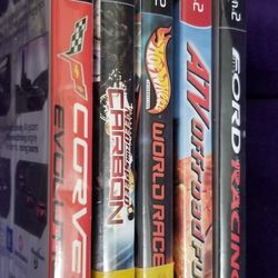 PS2- ALL 5 For $25 - RACING GAMES