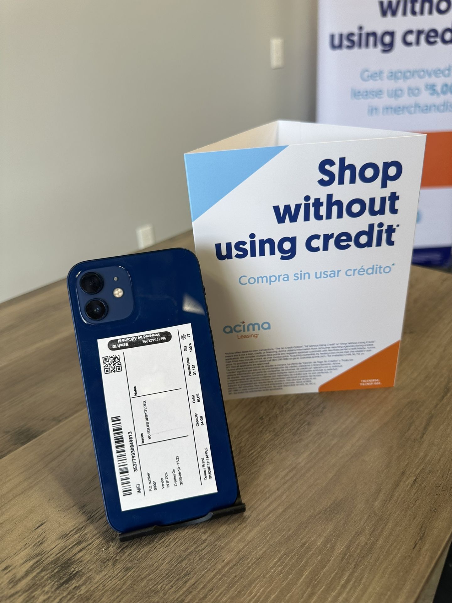 iPhone 12 64gb Blue Unlocked