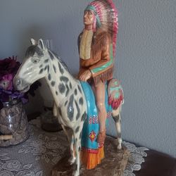 Vintage Native American figurine