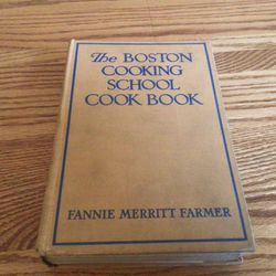 The Boston Cooking School Cook Book By Fannie Farmer