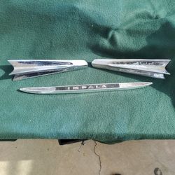 59 Impala Fender Spears And Dash Emblem Original Parts