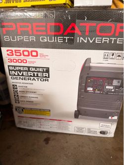 Predator 3500 generator