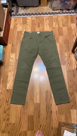 J.Crew Olive Green Slim Fit Chino Pants, Woman size 30x30 Slim