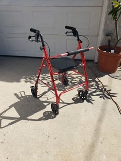 Walker With Seat