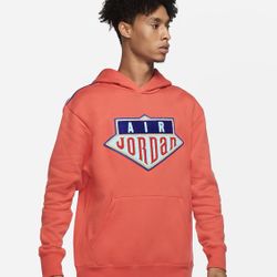 JORDAN SPORT MEN'S HOODIE SZ XL RED BLUE 