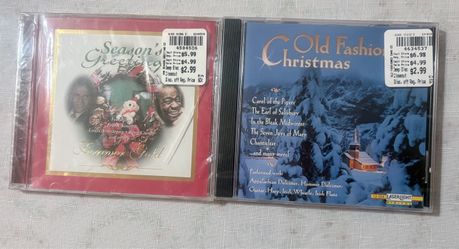 New old fashioned Christmas CD 1995 & Season greetings Cd 1999