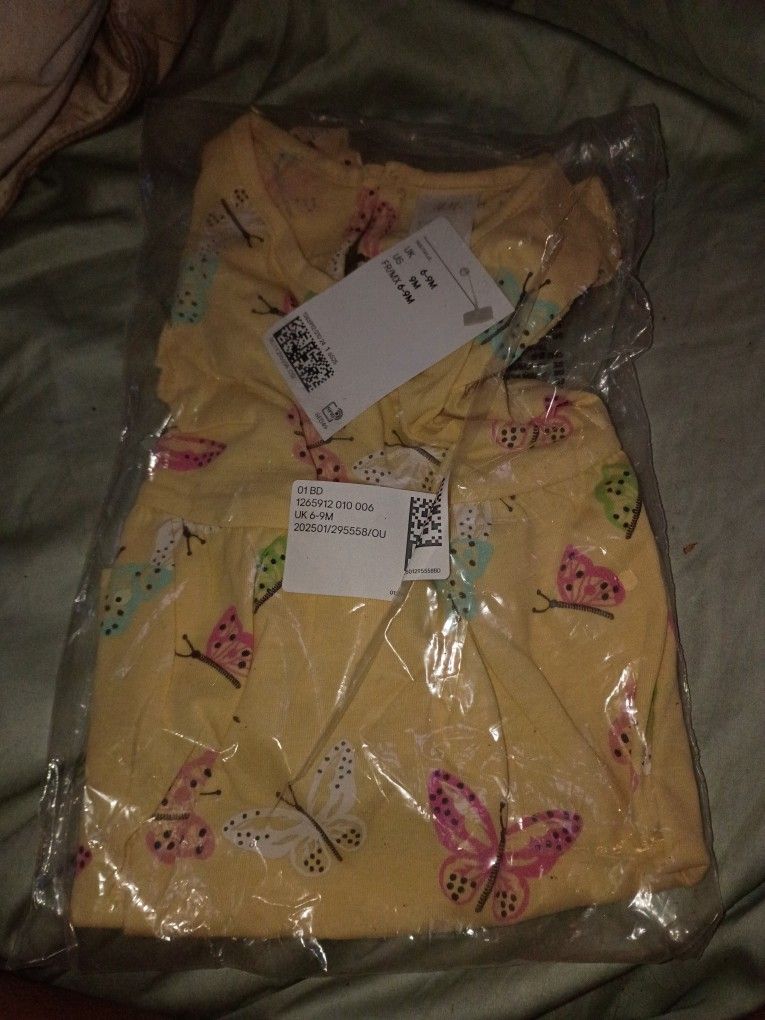 Butterfly Print Dress