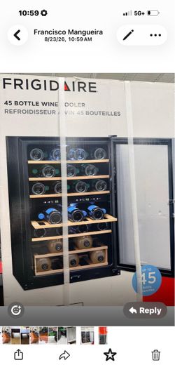 Wine cooler Frigidaire 45 bottles new in the box