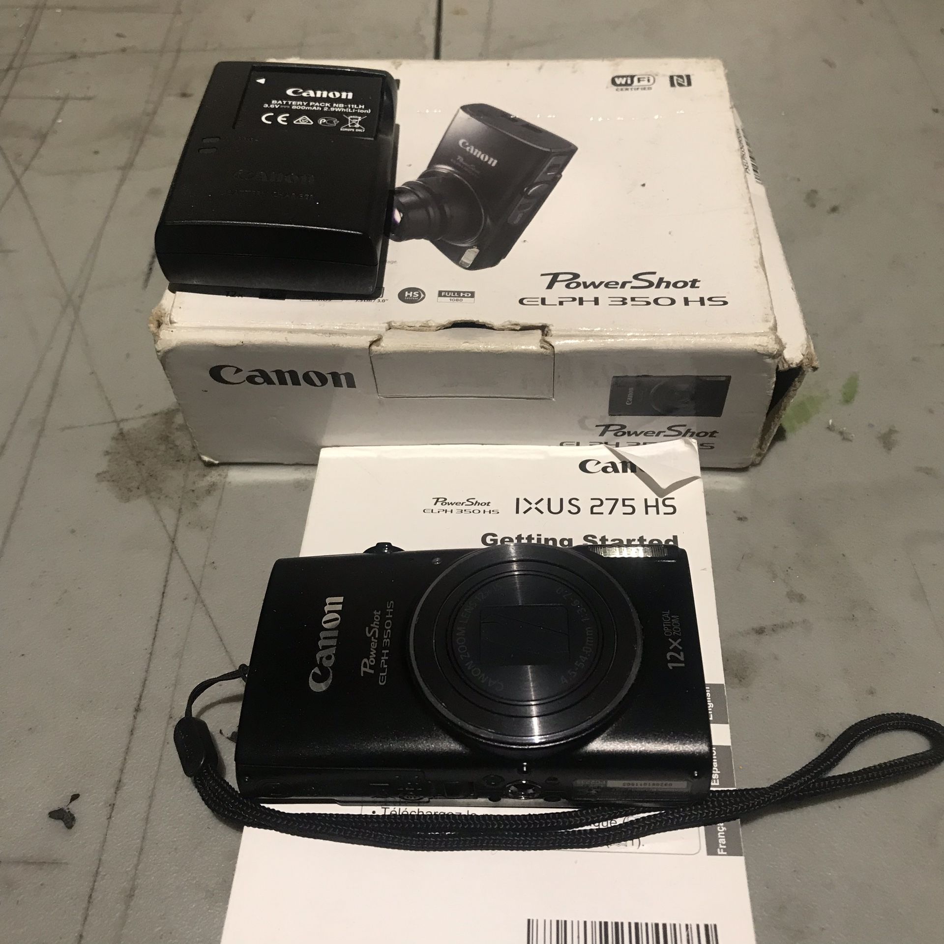 Canon powershot elph 350 HS