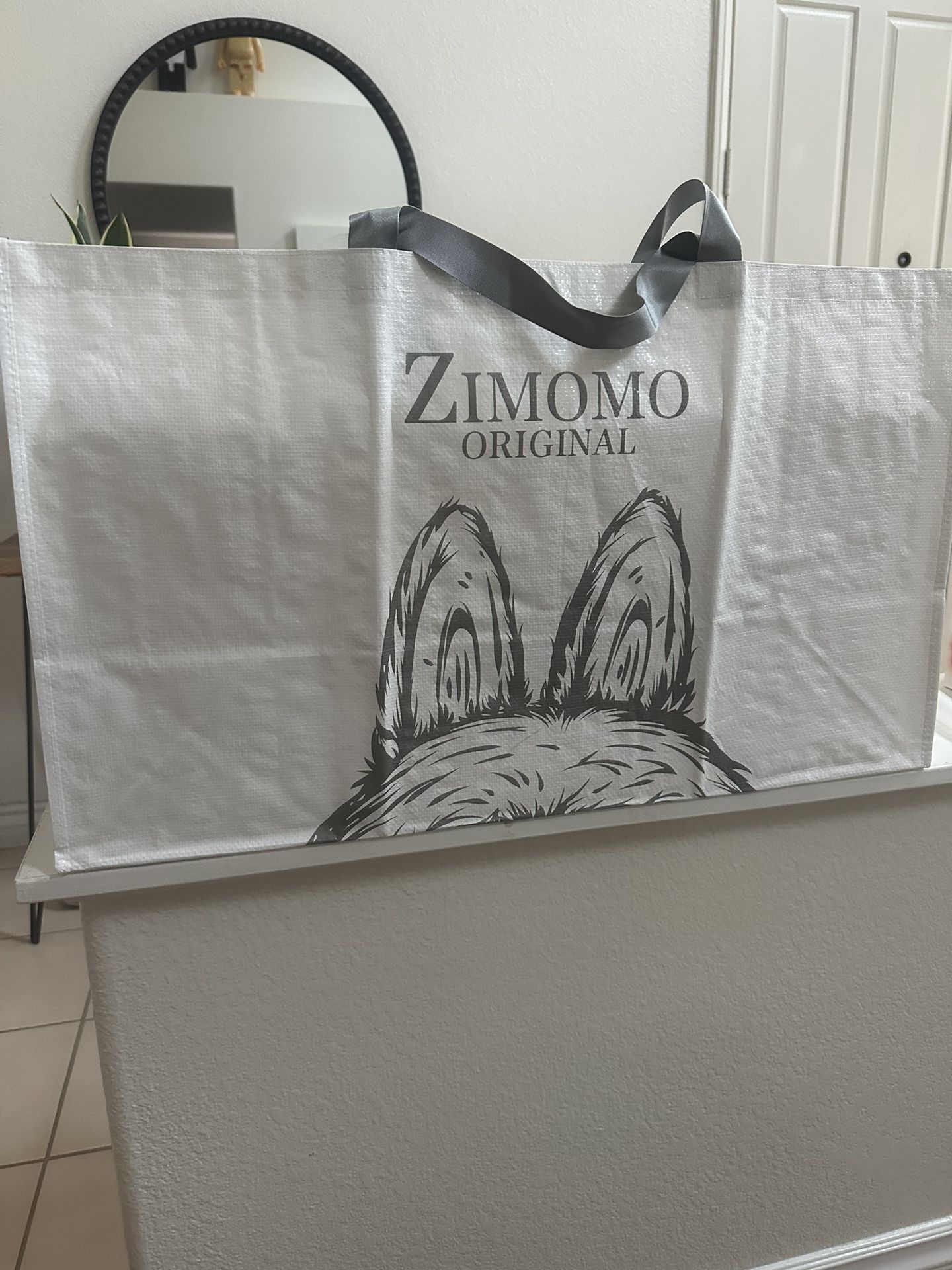 Pop Mart Labubu The Monsters ZIMOMO I Found You Vinyl Doll + Tote Bag