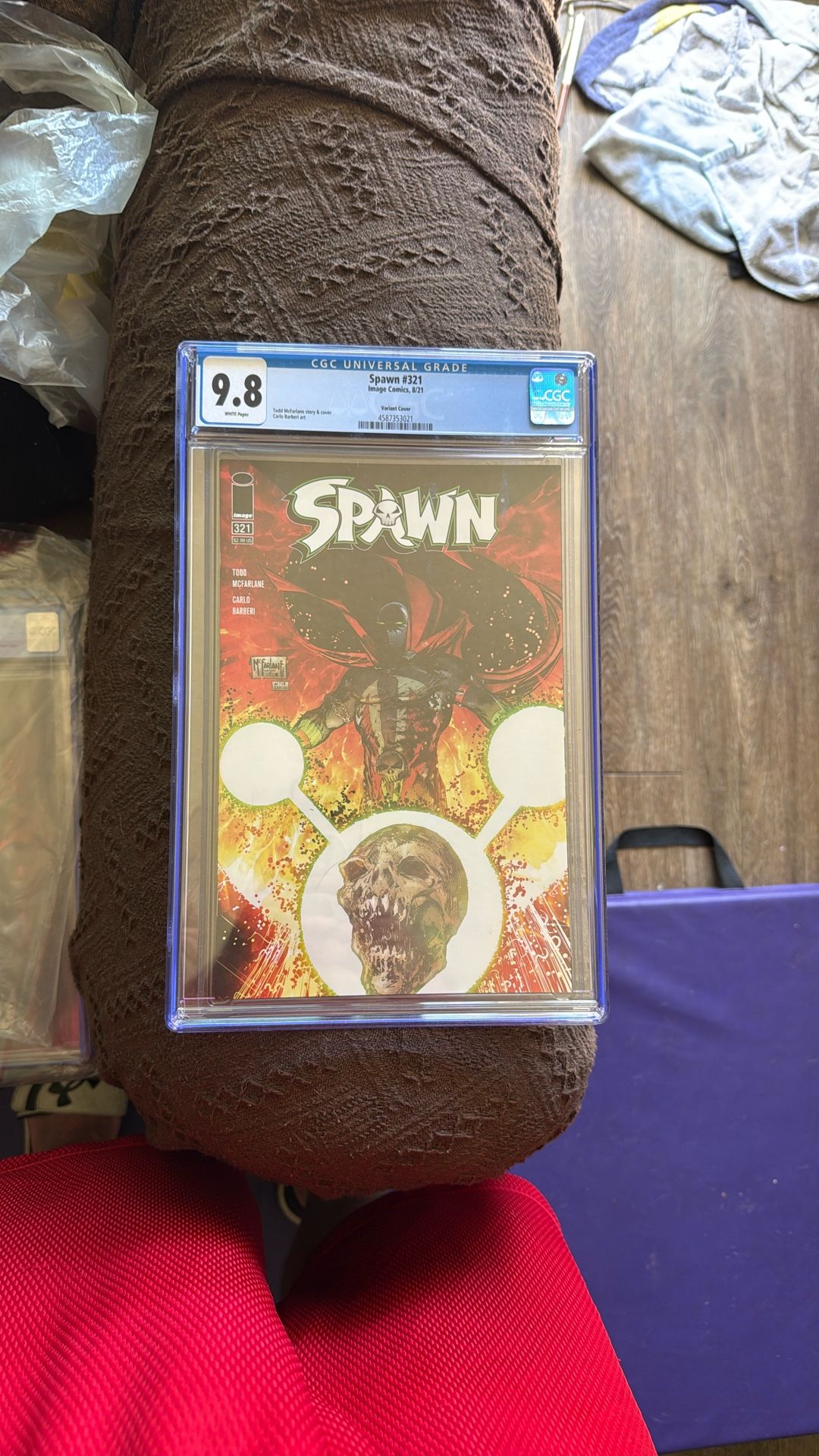 Spawn #321 9.8 100$ OBO
