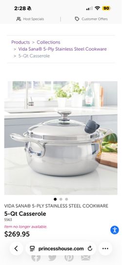 Princess house 5qt