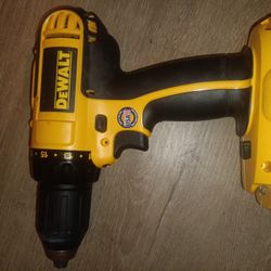 DeWalt Cordless Drill 18 V Tested No Battery 