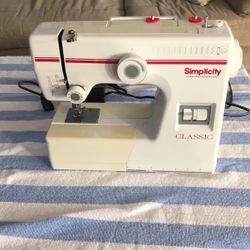 Classic Simplicity Sewing Machine (barely Used)