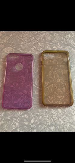 2 iPhone eight plus cases both for 5