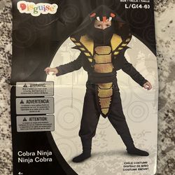 Halloween Costume Cobra Ninja 4-6