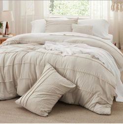 Bedsure Full Comforter Set - 4 Pieces