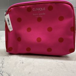New- Kate Spade & Clinique Cosmetics Bag