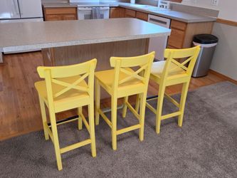 3 Bar/Counter Chairs