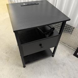 Nightstand With Outlet