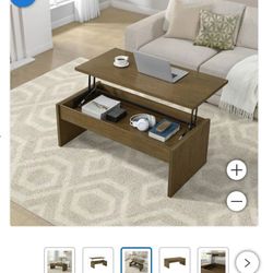 Whitlee Lift-Top Coffee Table With Storage 