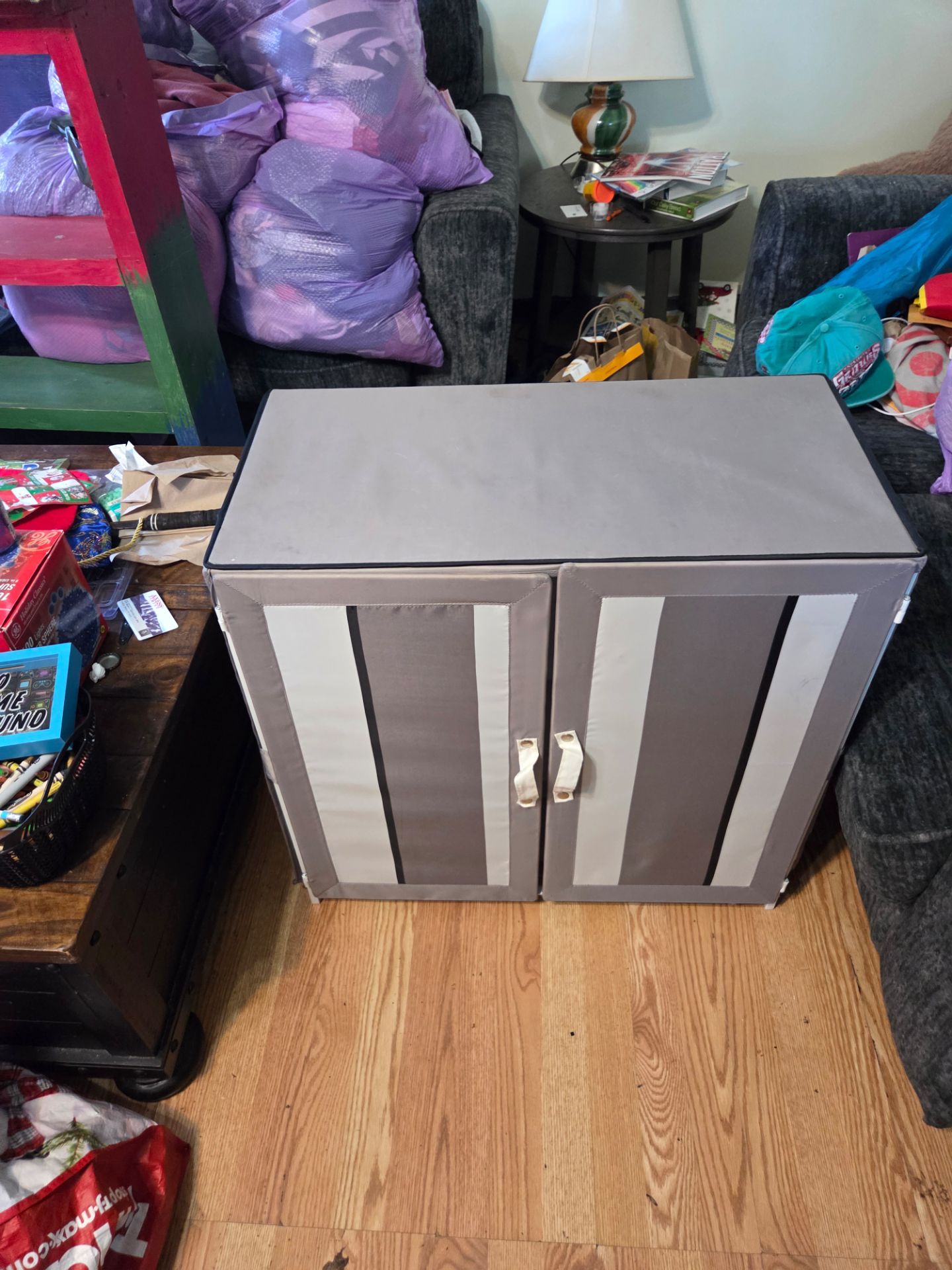 Storage with shelves