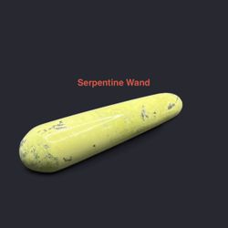 Serpentine Genuine wand Stone from Peru 119.5g