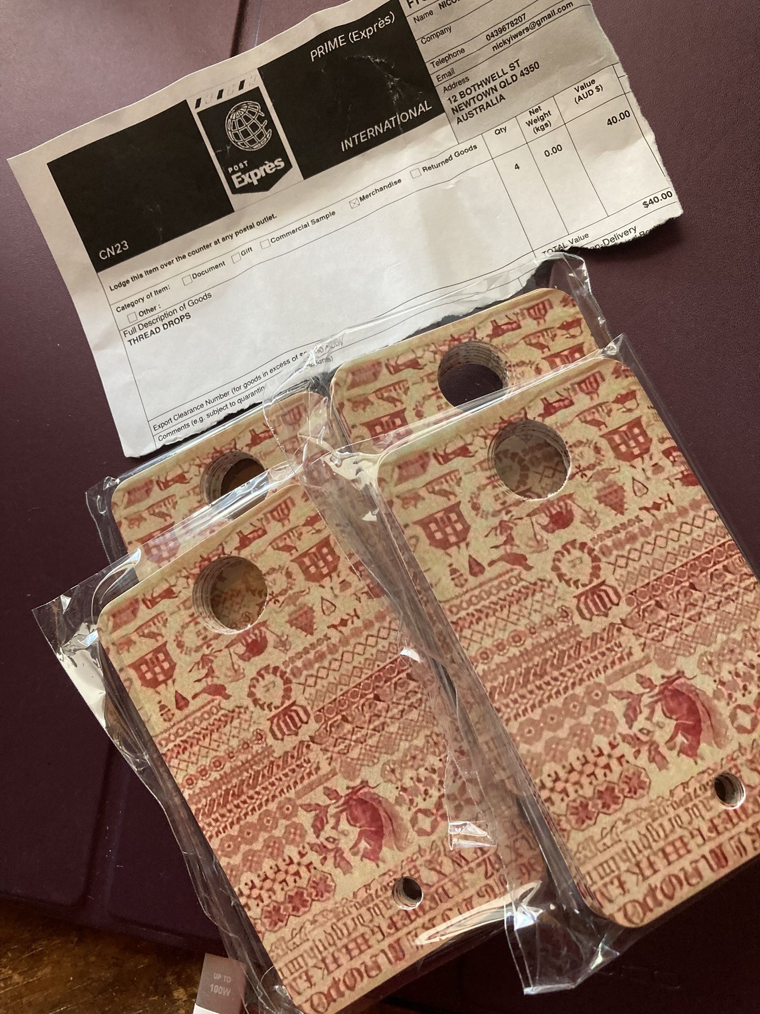 Each Thread Loops For Embroidery 