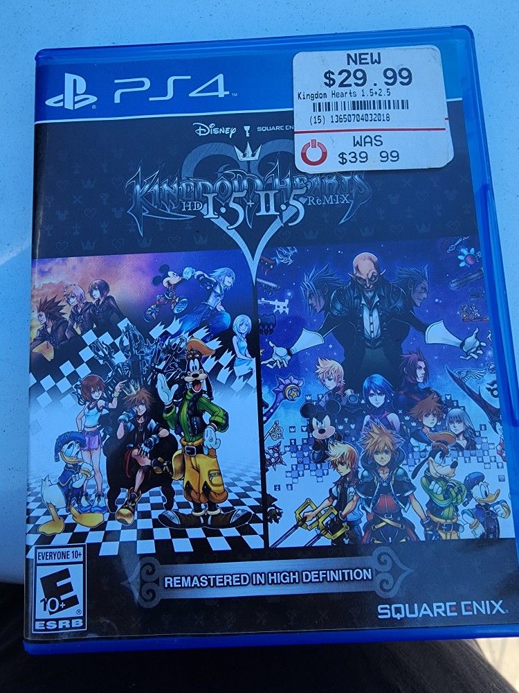 Kingdom Hearts HD 1.5 +2.5