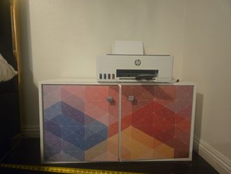 Retro cabinet side table