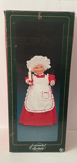 Mrs. Claus Christmas Animated Figurine